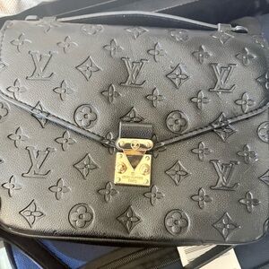 Louis Vuitton Black Monogram Crossbody Bag